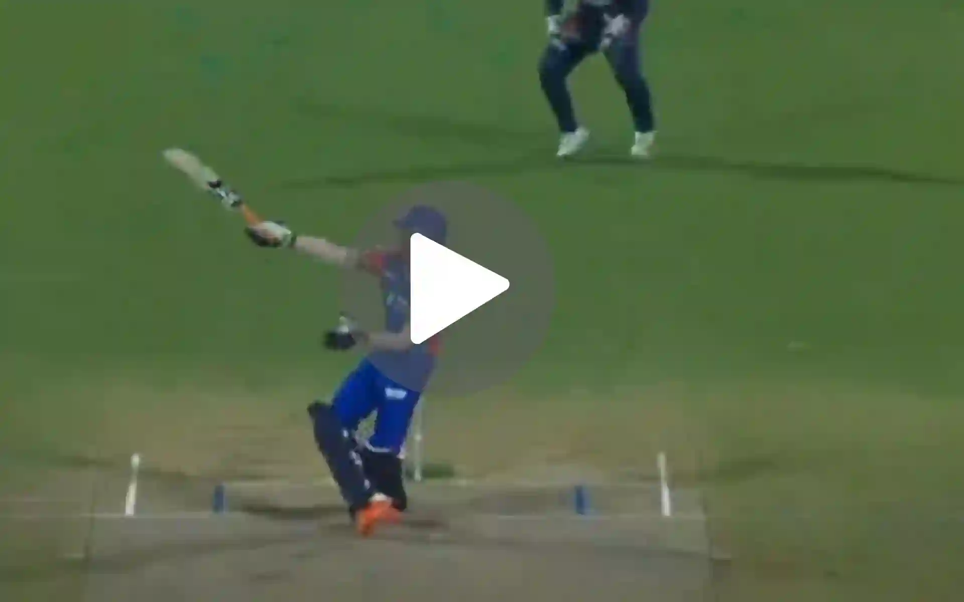 [Watch] Abhishek Porel Does A Rishabh Pant; Hits Naveen-ul-Haq For An One-Handed Six